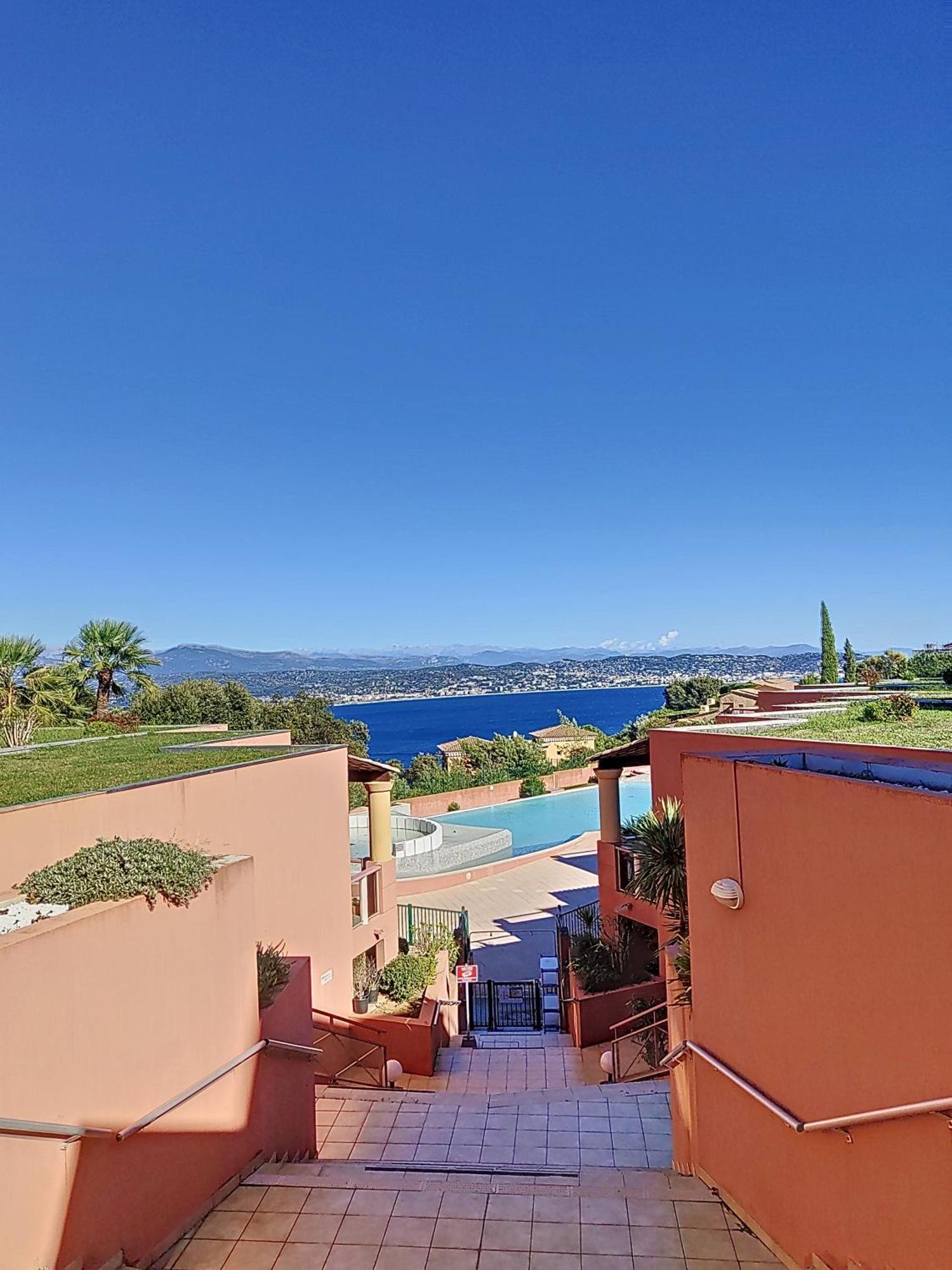 Vue Mer, Piscine, Free Parking Apartment Theoule-sur-Mer Bagian luar foto