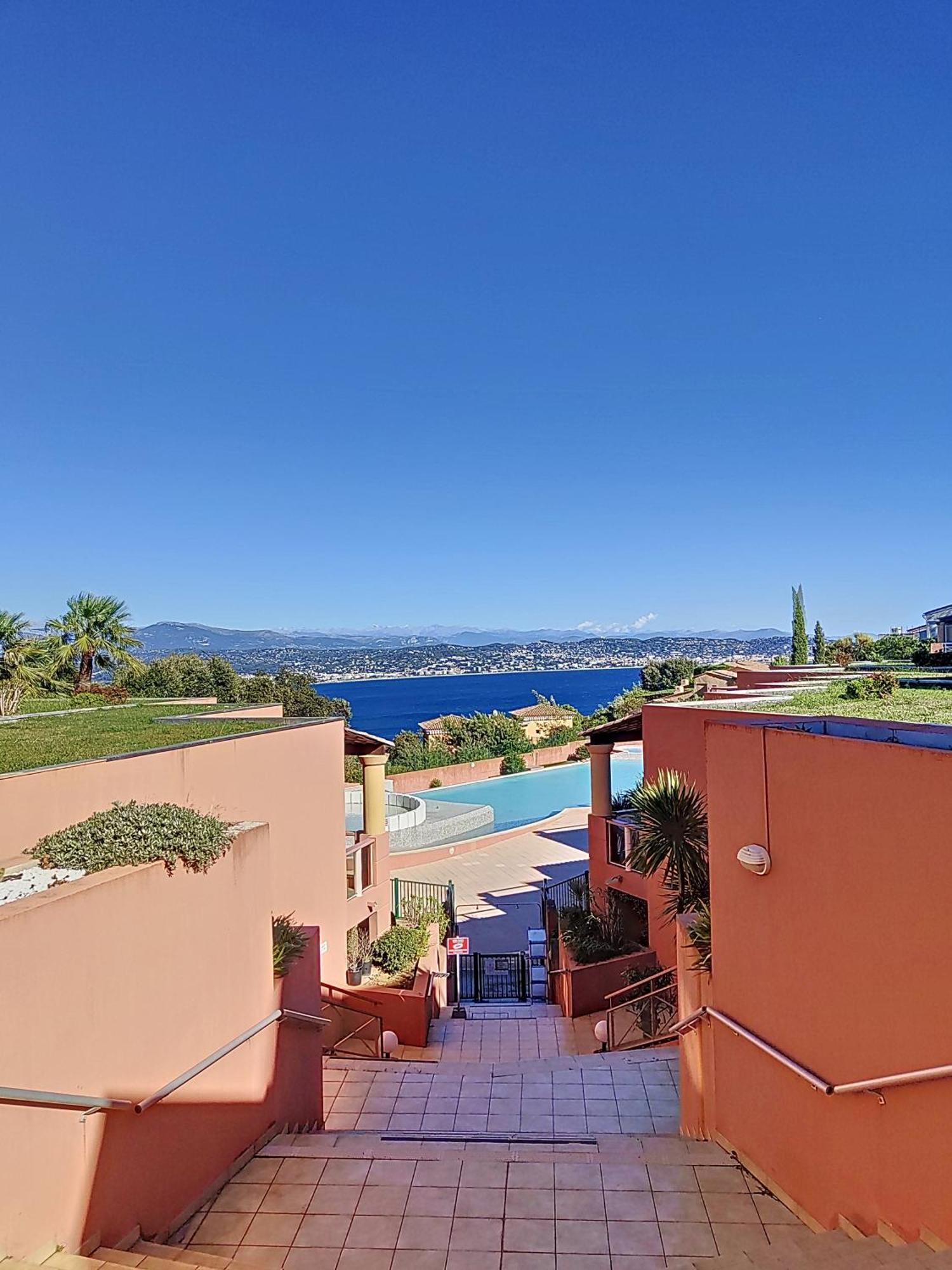 Vue Mer, Piscine, Free Parking Apartment Theoule-sur-Mer Bagian luar foto